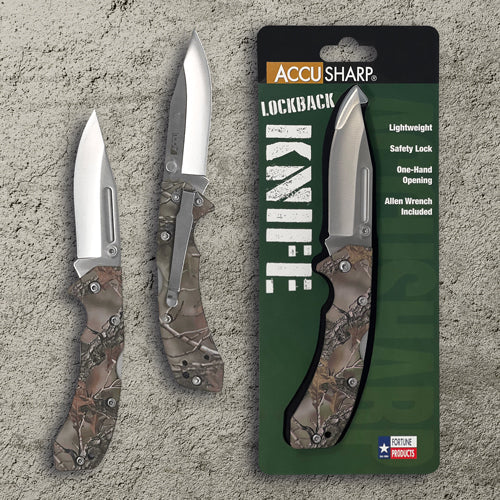 AccuSharp Lockback Knife