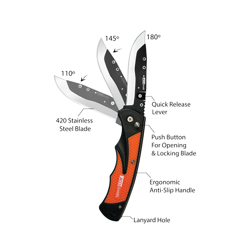 Accusharp Razor knife 3.5"