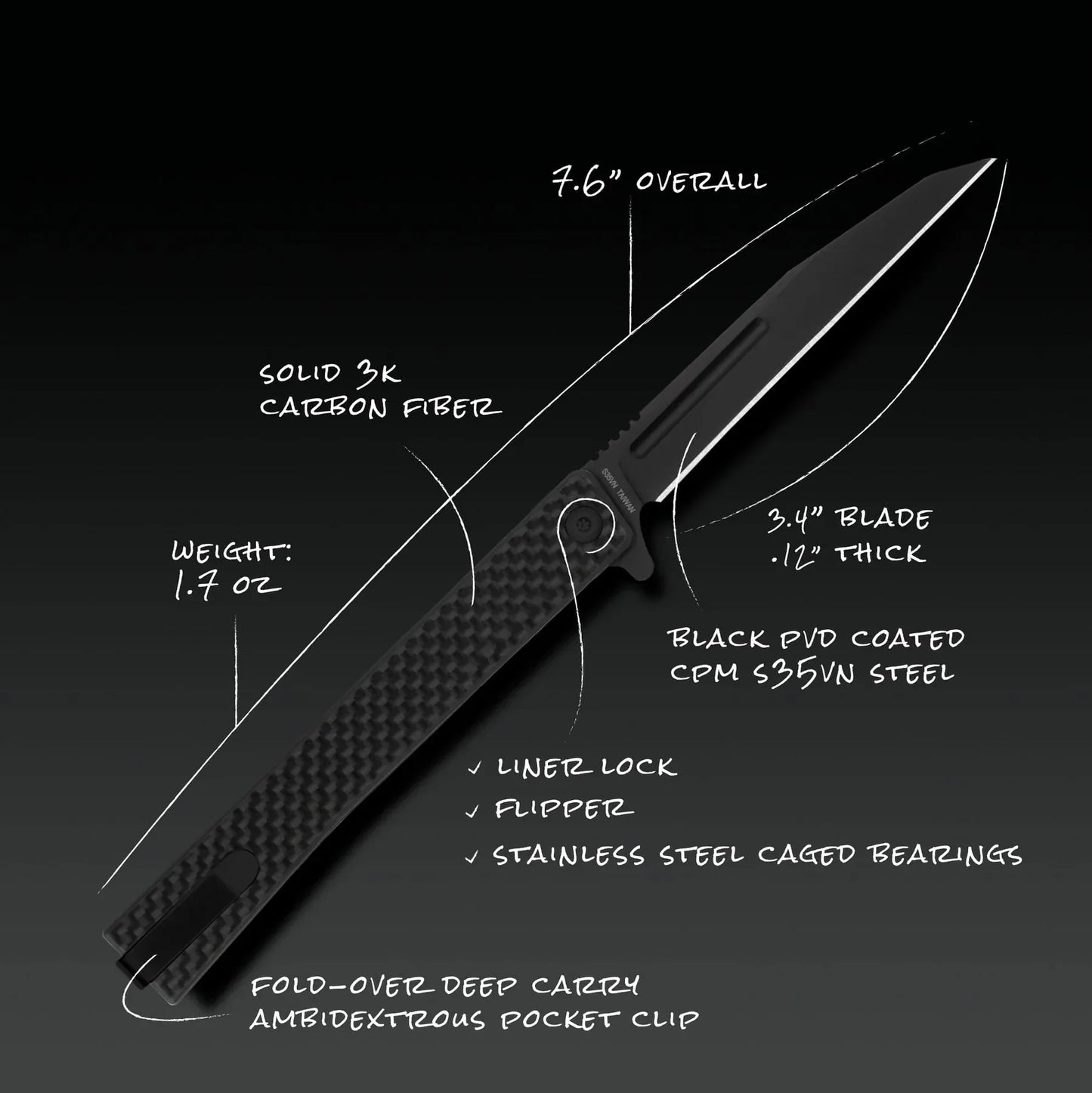 Ocaso Solstice Carbon Fibre Wharnecliffe